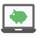Piggy Bank Online Savings Piggy Box Icon