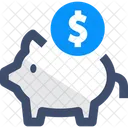 Bank Piggy Bank Savings Icon