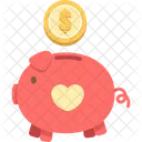 Msaving Piggy Bank Saving Icône