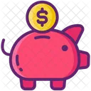 Msavings Savings Piggy Bank Icon