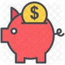 Bank Piggy Piggy Bank Icon