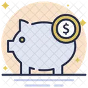 Piggy Bank Piggy Saving Icon