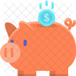 Piggy Bank Icon Of Flat Style Available In Svg Png Eps Ai Icon Fonts