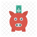 Piggy Bank Saving Icon