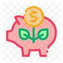 Pig Money Box Icon