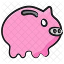 Piggy Bank Earn Money Penny Bank Icon