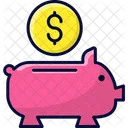 Bank Piggy Bank Savings Icon