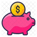 Saving Finance Piggy Icon