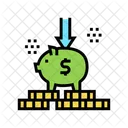 Put Money Piggy Icon