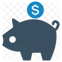 Deposit Piggy Bank Savings Icon