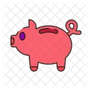 Commerce Piggy Bank Piggy Icon