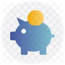 Piggy Bank Saving Bank Icon