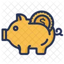 Savings Piggy Bank Icon