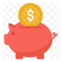 Penny Bank Piggy Bank Money Savings Icon