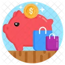 Penny Bank Piggy Bank Savings Icon