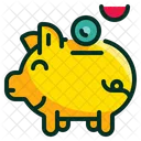 Piggy Bank Save Money Icon