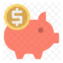 Piggy Saving Money Icon