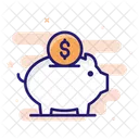 Piggy Bank Piggy Save Icon