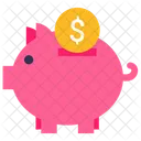 Piggy Bank Savings Bank Icon