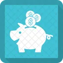예산 돼지 은행 아이콘