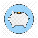 Investment Pig Balance Icon