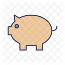 Piggy Bank Money Saving Piggy Icon