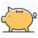 Piggy Bank Deposit Savings Icône