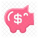 Piggy Bank Accounting Bank Icon