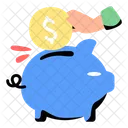 Piggy Bank Invest Icon
