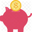 Piggy Bank Money Money Box Icon