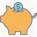 Piggy Bank Money Money Box Icon