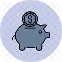 Piggy Bank Bank Business Icon
