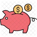 Piggy Bank Money Finance Icon