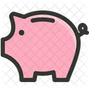 Budget Piggy Bank Saving Icon