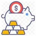 Piggy Bank Money Finance Icon