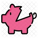Piggy Bank Account Bank Icon
