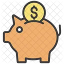 Piggy Bank Money Finance Icon