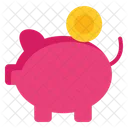 Piggy Bank Account Bank Icon