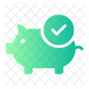 Piggy Bank Insurance Protection Icon