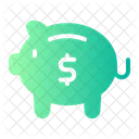 Piggy Bank Save Money Cost Saving Icon