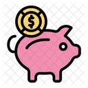 Piggy Bank Piggy Save Money Icon