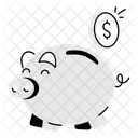 Penny Bank Piggy Bank Piggy Savings Icon