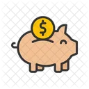 Piggy Bank Money Finance Icon