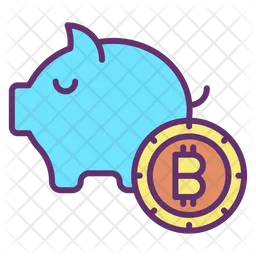 Piggy Bank Bitcoin  Icon