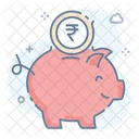 Piggy Bank Money Bank Cash Bank Icon