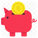 Piggy Bank Money Bank Dollar Bank Icon