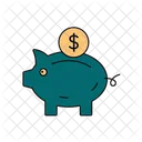 Piggy Bank Money Finance Icon