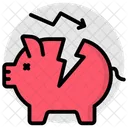 Piggy Bank Penny Bank Money Accumulation Icon