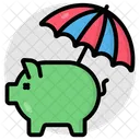 Piggy Bank Penny Bank Money Accumulation Icon