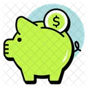 Piggy Bank Saving Bank Icon